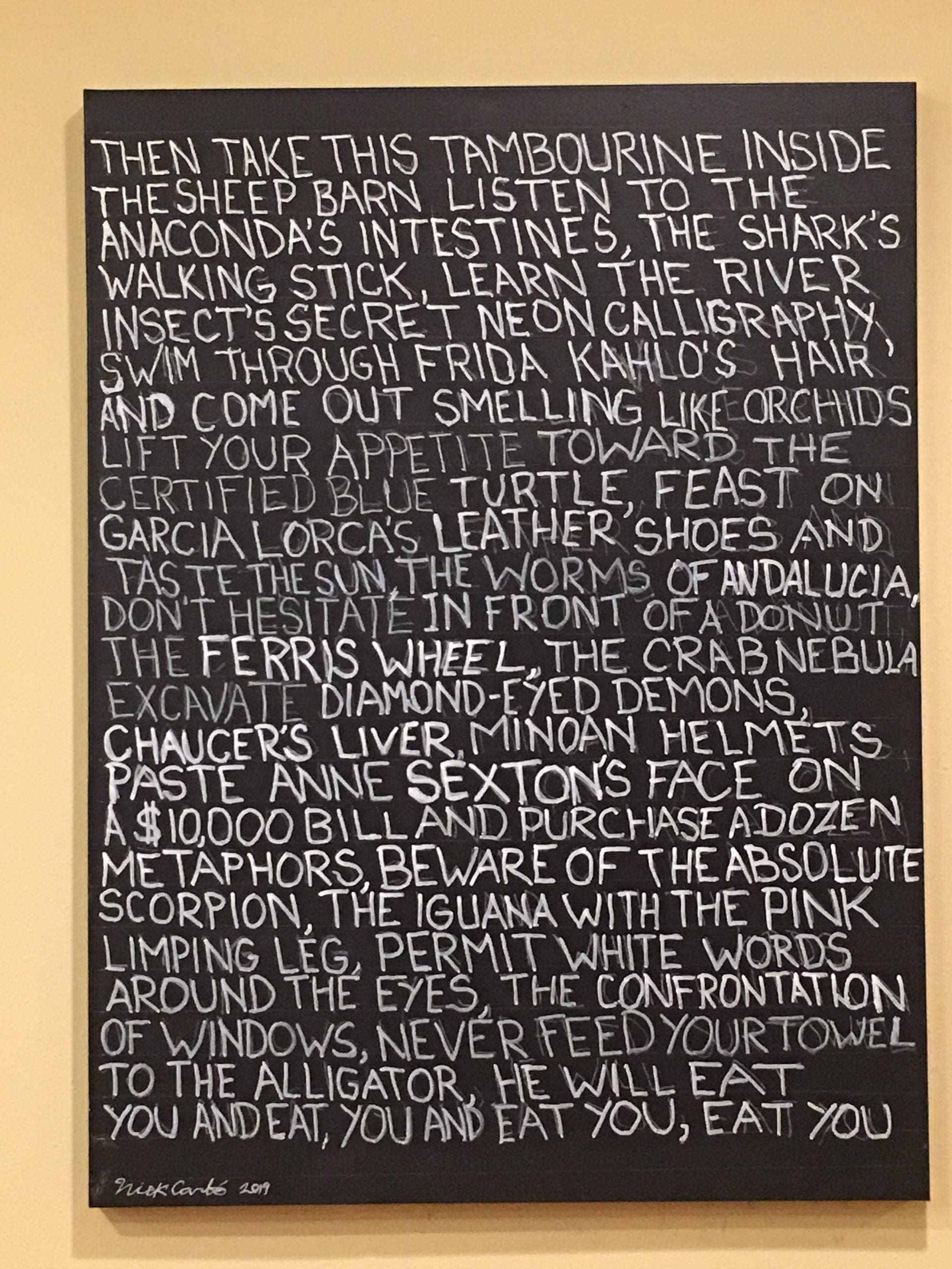 Nick--Visual Poetry